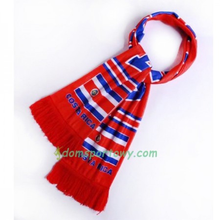 Kostaryka Mistrzostwa Świata 2018 Szalik Czerwony